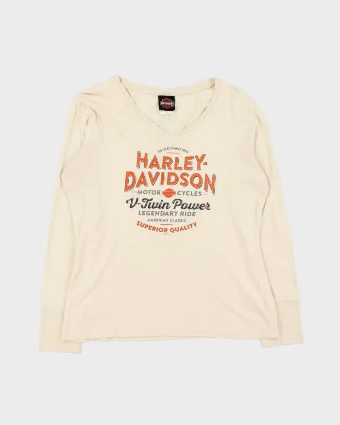 Vintage Y2k 00s Harley Davidson Long Sleeve T-shirt - L sold by Rokit