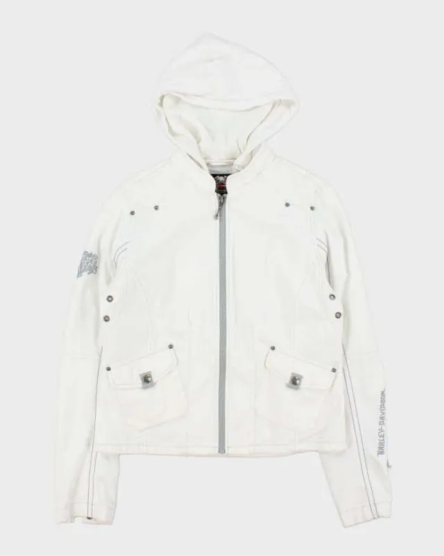 Vintage Y2k 00s Harley Davidson Lightweight Embroidered Jacket - S sold by Rokit