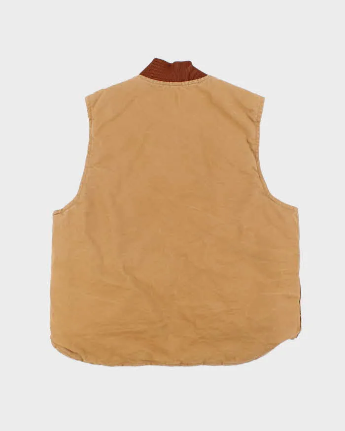 Vintage Carhartt Padded Workwear Gilet - L sold by Rokit product image thumbnail 2