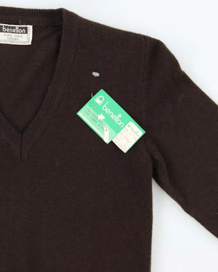 Deadstock Vintage 80s Benetton Wool Jumper - S sold by Rokit product image thumbnail 4