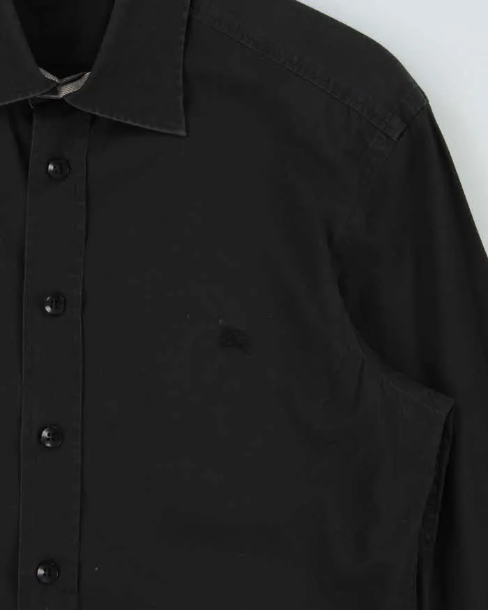 Vintage 2000s Burberry Brit Black Long Sleeve Shirt - S sold by Rokit product image thumbnail 4