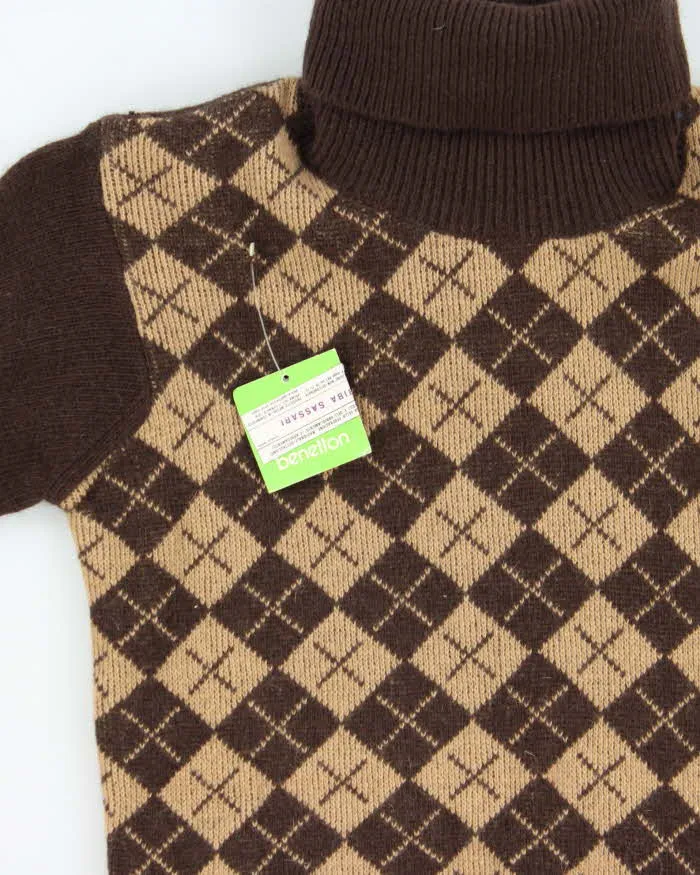 Deadstock Vintage 80s Benetton Wool Jumper - XS sold by Rokit product image thumbnail 3