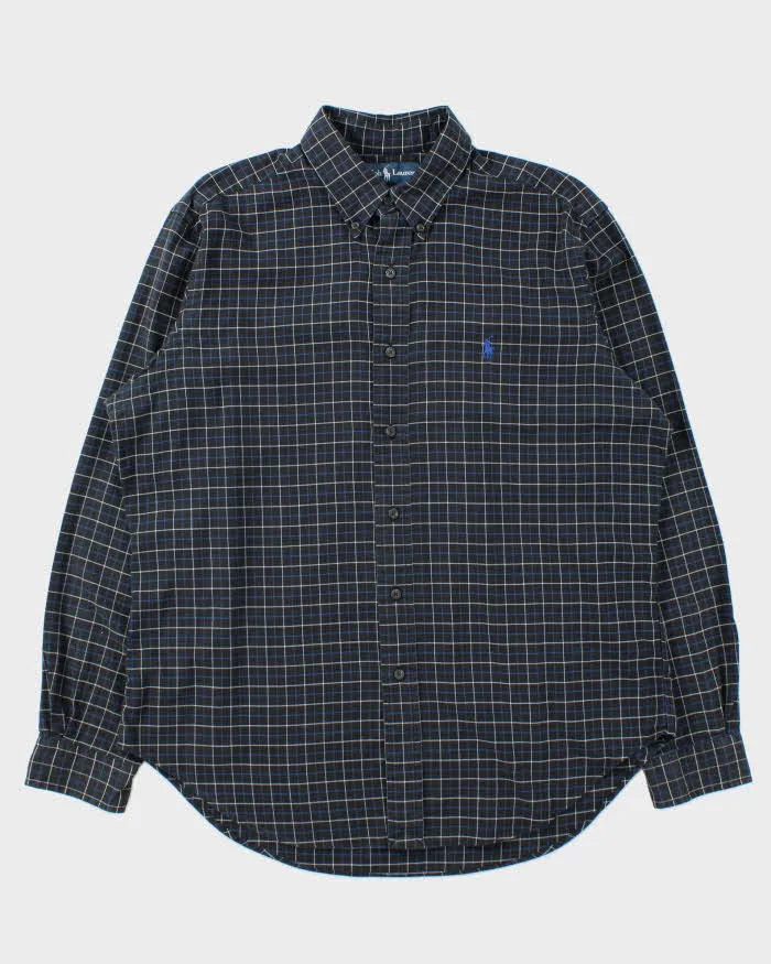 Vintage Ralph Lauren Check Long Sleeve Shirt - L sold by Rokit