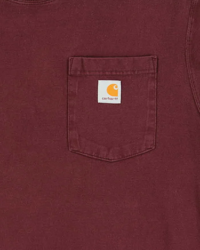 Vintage Carhartt Short Sleeve T-shirt - M sold by Rokit product image thumbnail 4