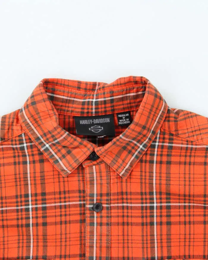 Vintage Harley Davidson Flannel Shirt - M sold by Rokit product image thumbnail 3