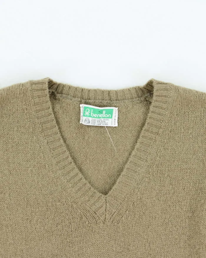 Deadstock Vintage 80s Benetton Wool Jumper - M sold by Rokit product image thumbnail 3