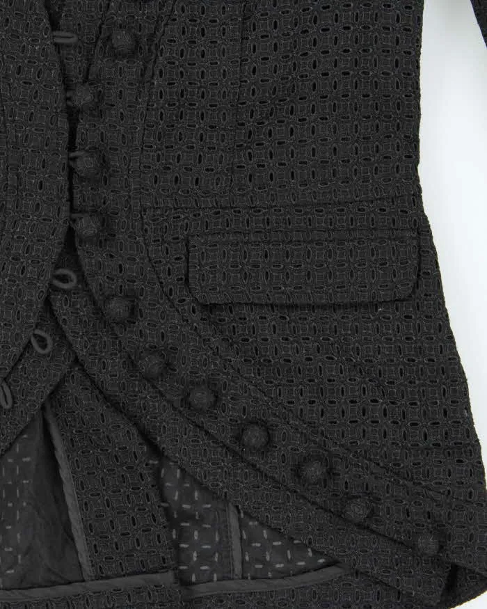 Vera Wang Lace Silk Lined Blazer Jacket - M sold by Rokit product image thumbnail 5