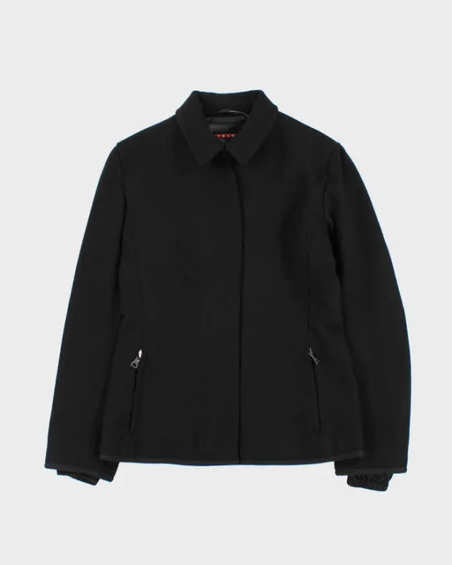 Vintage Prada Wool Zip-up Jacket - S sold by Rokit