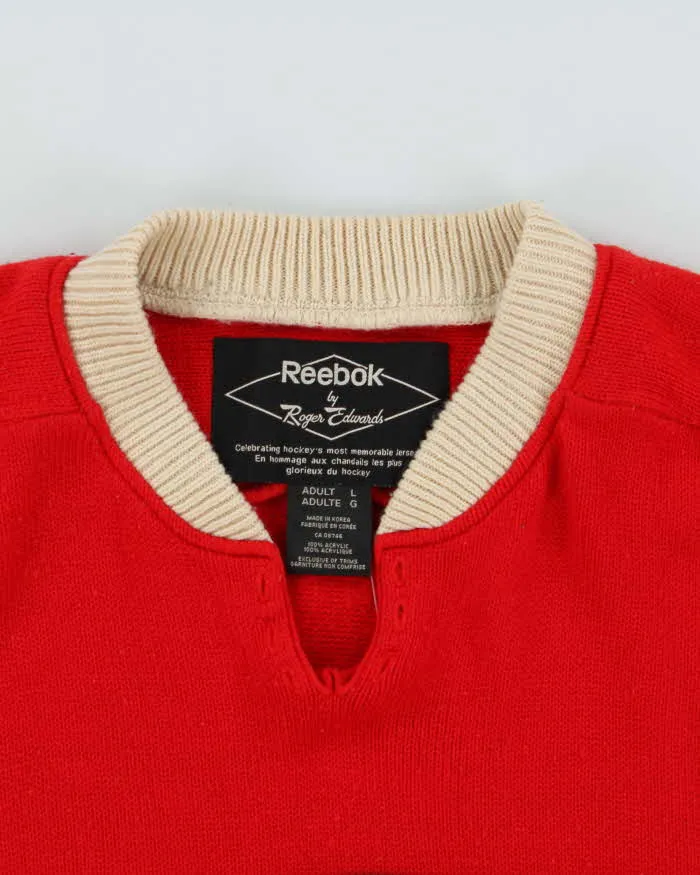 Vintage 90s Montreal Canadiens NHL Knit Jersey - L sold by Rokit product image thumbnail 3