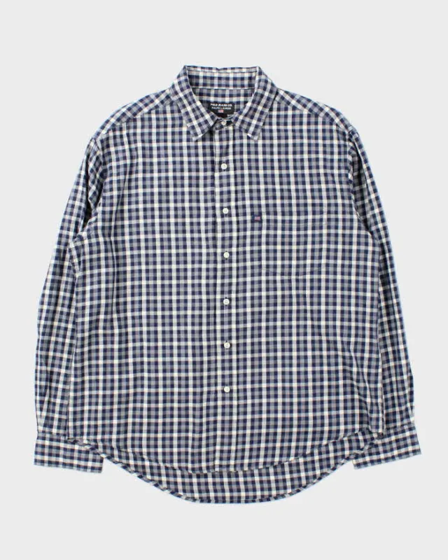 Vintage 90s Polo Jeans Ralph Lauren Check Shirt - L sold by Rokit