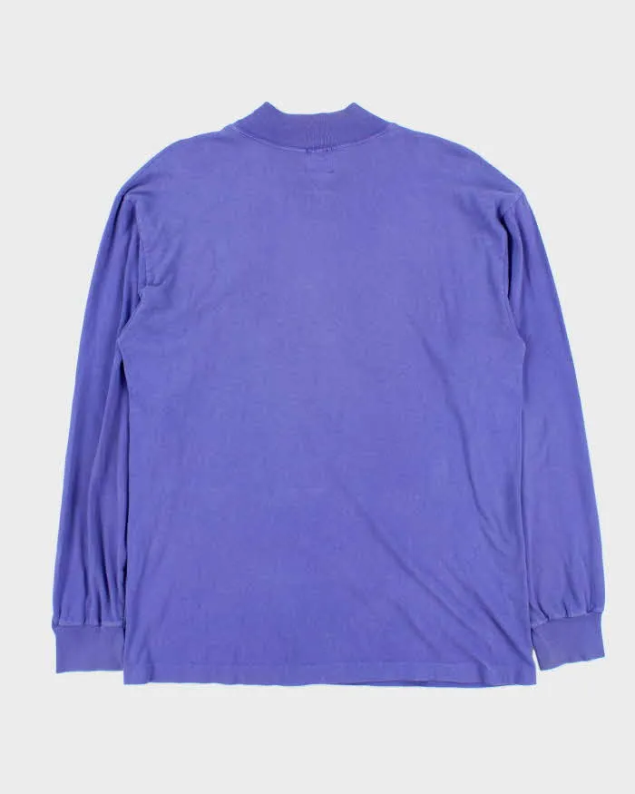 Vintage 90s Vuarnet Single Stitch Long Sleeve T-shirt - M sold by Rokit product image thumbnail 2