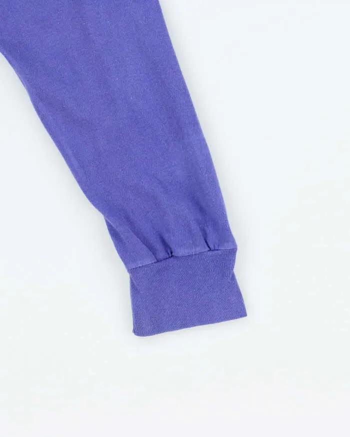 Vintage 90s Vuarnet Single Stitch Long Sleeve T-shirt - M sold by Rokit product image thumbnail 5