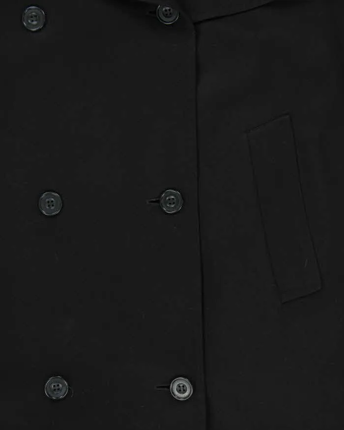 Vintage Aquascutum Black Trench Coat - M sold by Rokit product image thumbnail 4