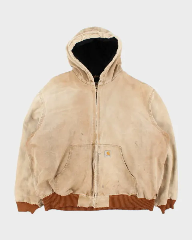 Vintage Carhartt Heavyweight Hooded Workwear Jacket - XXL sold by Rokit