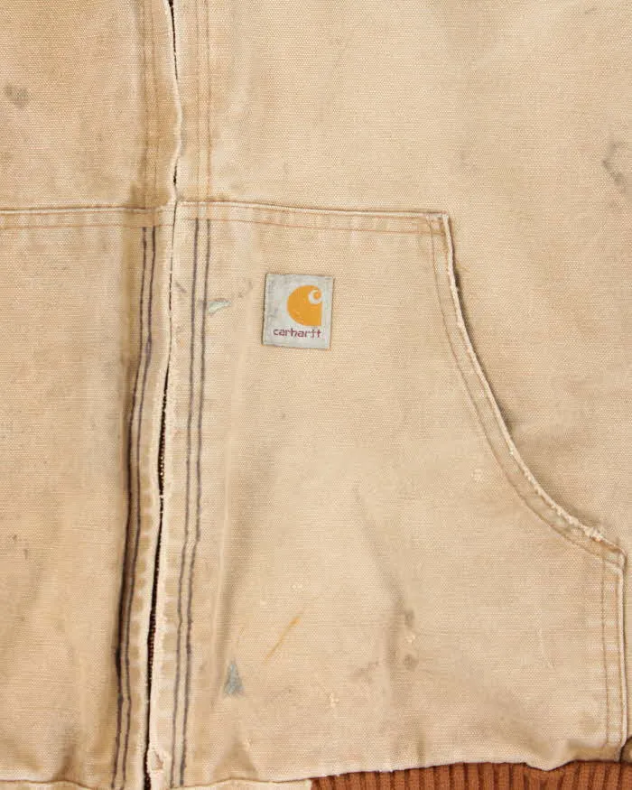 Vintage Carhartt Heavyweight Hooded Workwear Jacket - XXL sold by Rokit product image thumbnail 4