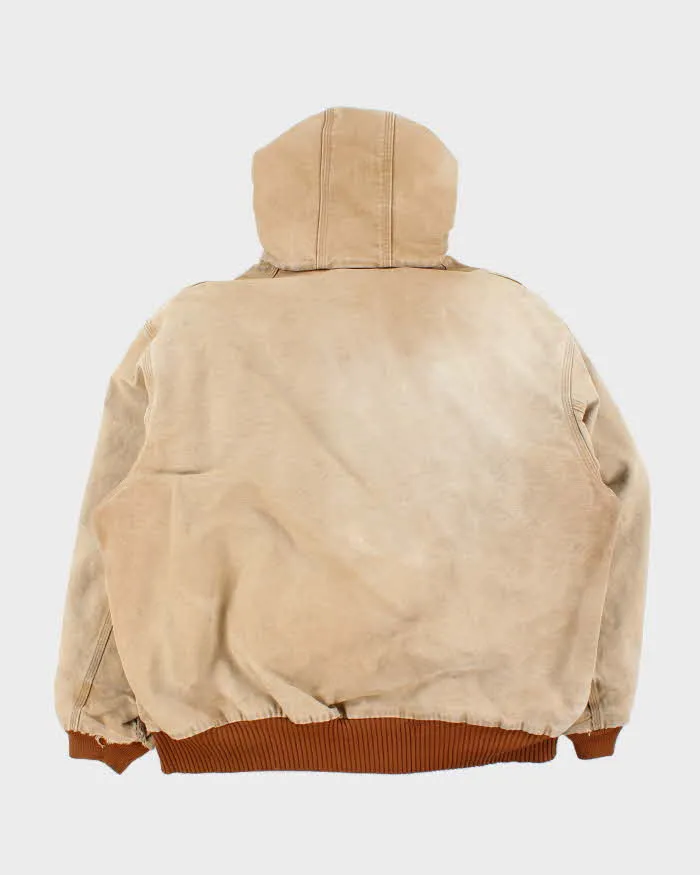 Vintage Carhartt Heavyweight Hooded Workwear Jacket - XXL sold by Rokit product image thumbnail 2