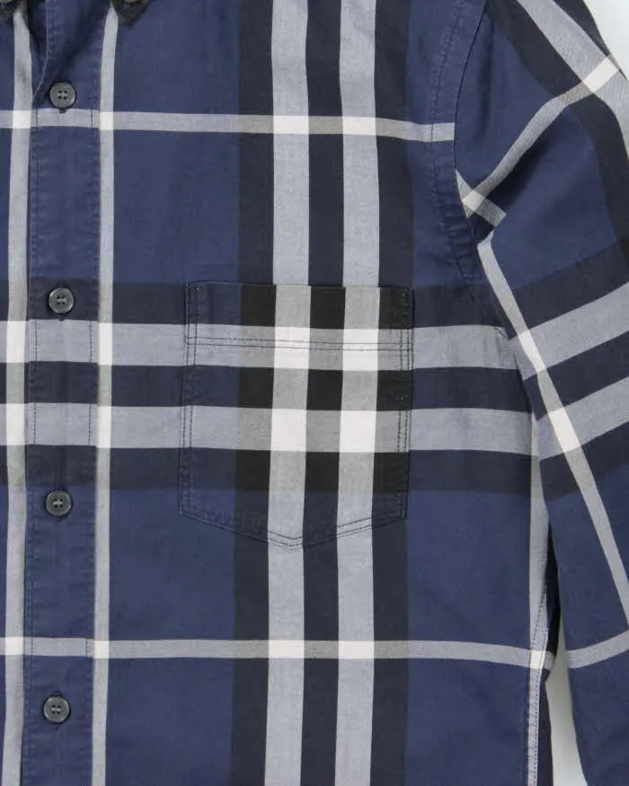 Vintage Burberry Check Long Sleeve Shirt - S sold by Rokit product image thumbnail 4