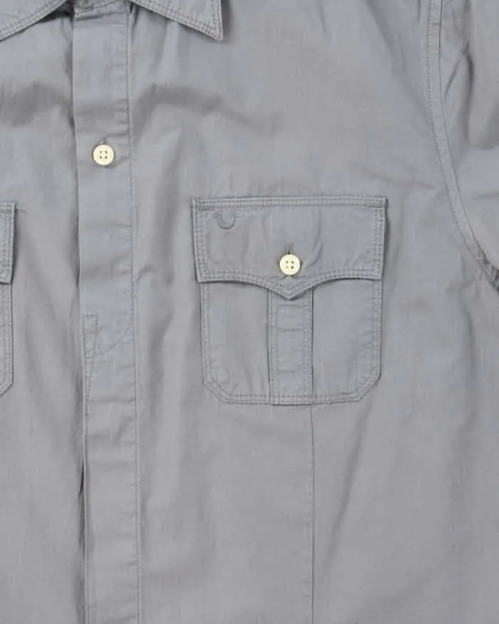 Vintage 00s True Religion Long Sleeve Shirt - M sold by Rokit product image thumbnail 5