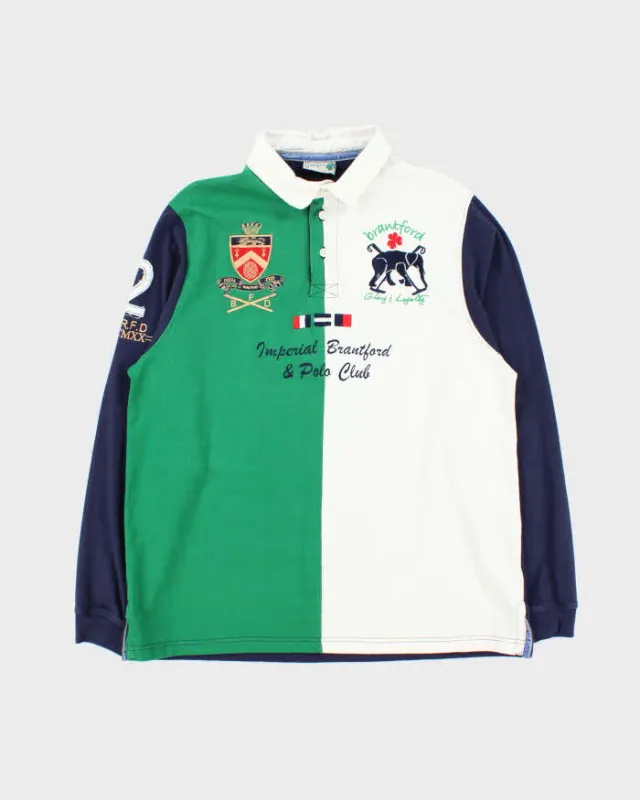 Vintage Imperial Brantford & Polo Club Polo Shirt - XL sold by Rokit