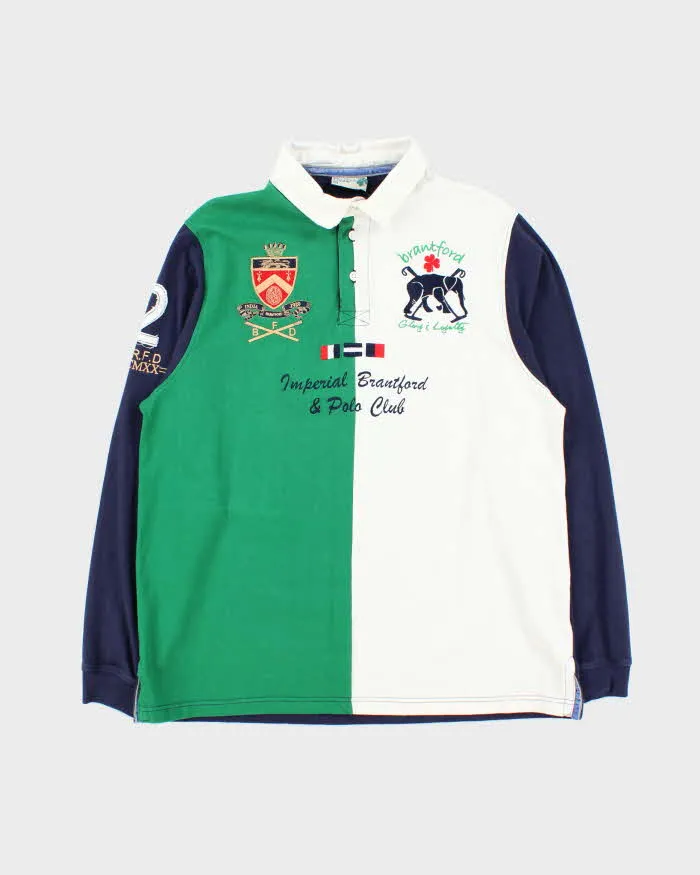 Vintage Imperial Brantford & Polo Club Polo Shirt - XL sold by Rokit