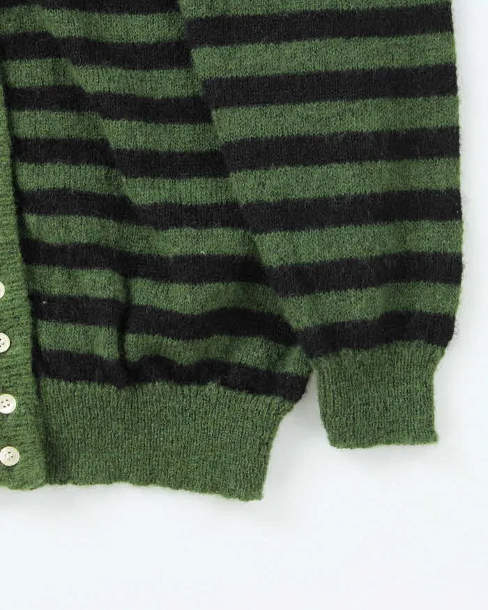 Vintage 00s Birds Stripe Wool Blend Cardigan - M sold by Rokit product image thumbnail 5