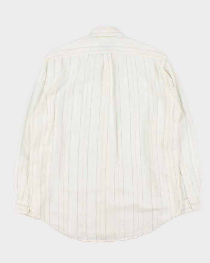 Vintage Marlboro Classic Linen Long Sleeve Shirt - L sold by Rokit product image thumbnail 2