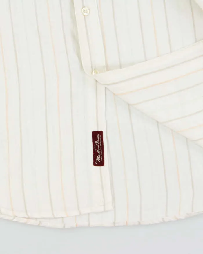 Vintage Marlboro Classic Linen Long Sleeve Shirt - L sold by Rokit product image thumbnail 5