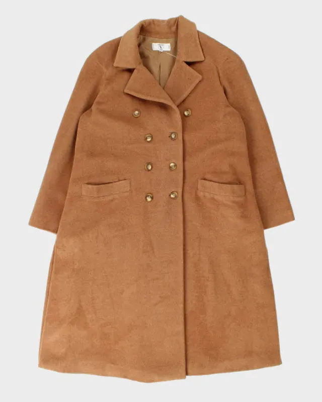 Vintage 90s Valentino Miss V Double Breasted Wool Coat - L sold by Rokit