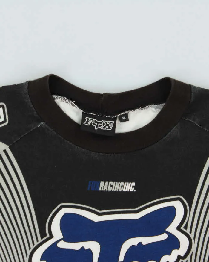 Vintage 90s Fox Racing Motocross Moto-X Long Sleeve Jersey - XL sold by Rokit product image thumbnail 3