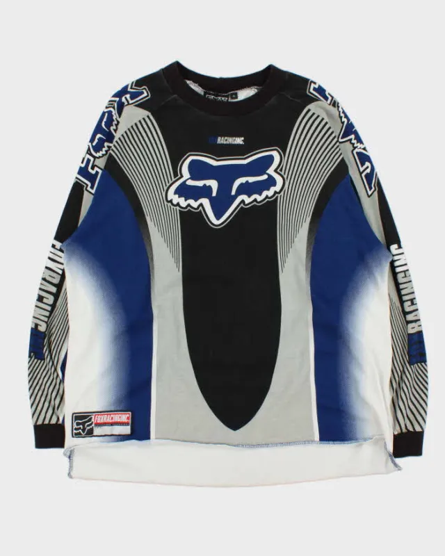 Vintage 90s Fox Racing Motocross Moto-X Long Sleeve Jersey - XL sold by Rokit