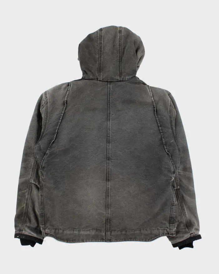 Vintage Carhartt Multi-Pocket Sherpa Lined Hooded Jacket - L sold by Rokit product image thumbnail 2
