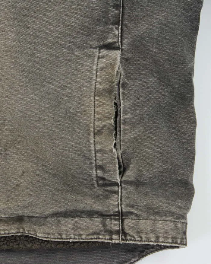 Vintage Carhartt Multi-Pocket Sherpa Lined Hooded Jacket - L sold by Rokit product image thumbnail 5