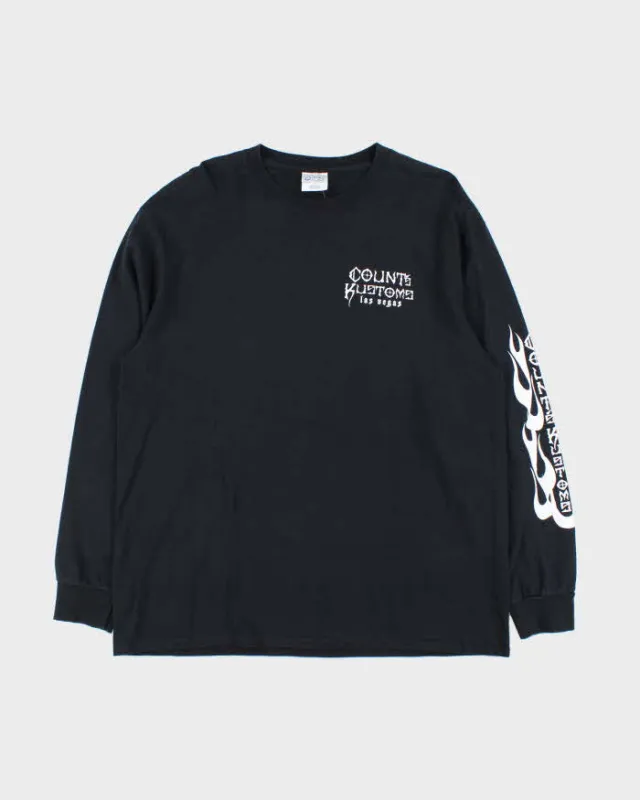 Vintage Count's Kustoms Long Sleeve T-shirt - XL sold by Rokit