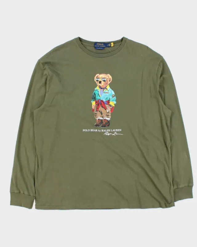 Vintage Ralph Lauren Long Sleeve T-shirt - L sold by Rokit