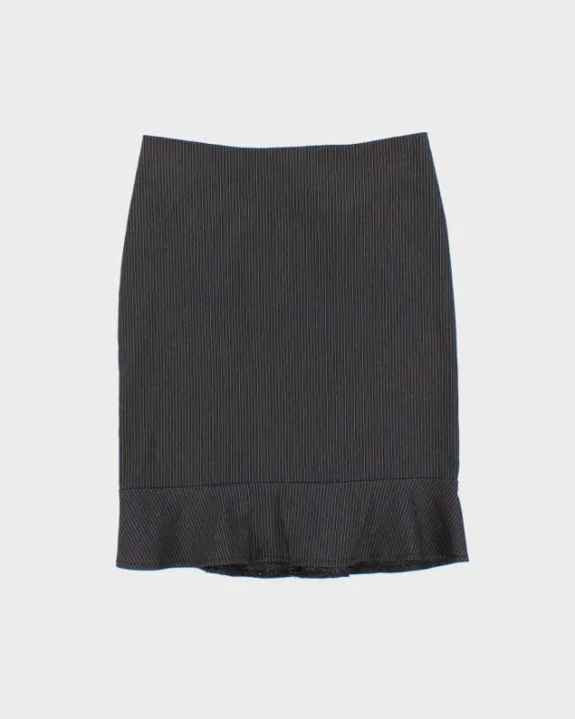 Vintage Y2k 00s Le Chateau Pin Stripe Skirt - XS sold by Rokit