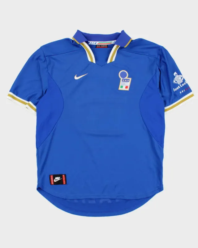 Vintage 1996 Nike Premier Italy Home Football Shirt - XL made by Nike