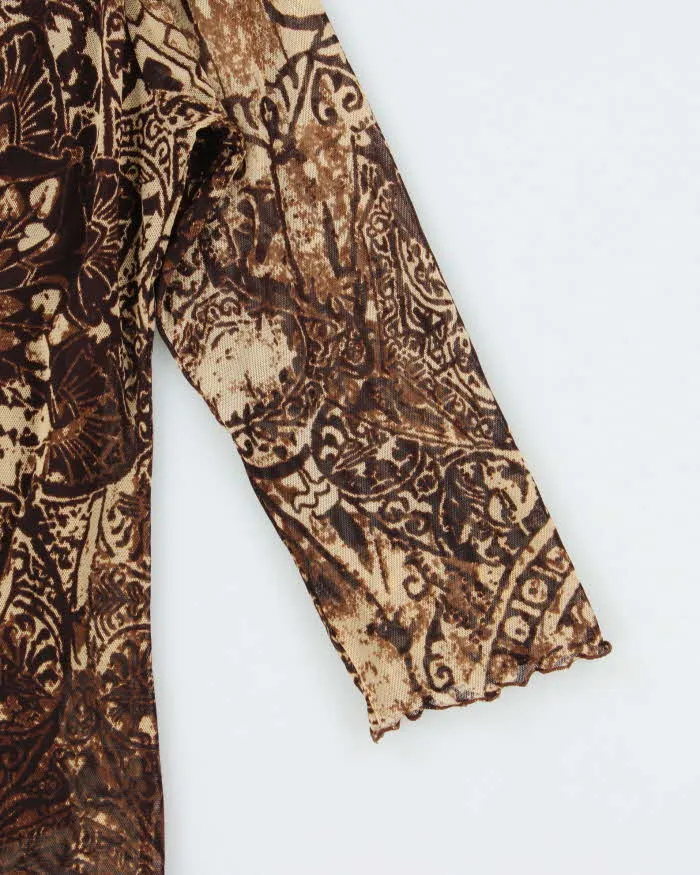 Vintage Y2k 00s Lee Joanna Mesh Top - M sold by Rokit product image thumbnail 4