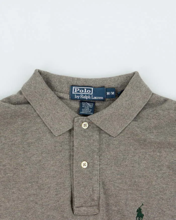 Vintage Ralph Lauren Long Sleeve Polo Shirt - M sold by Rokit product image thumbnail 3