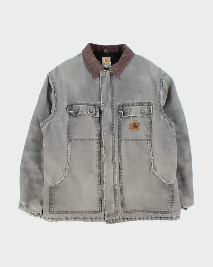 Vintage Carhartt Heavyweight Multi-Pocket Quilted Jacket - L sold by Rokit