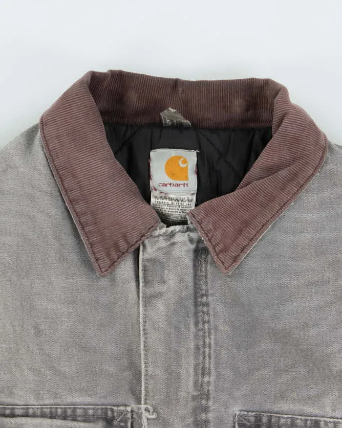 Vintage Carhartt Heavyweight Multi-Pocket Quilted Jacket - L sold by Rokit product image thumbnail 3