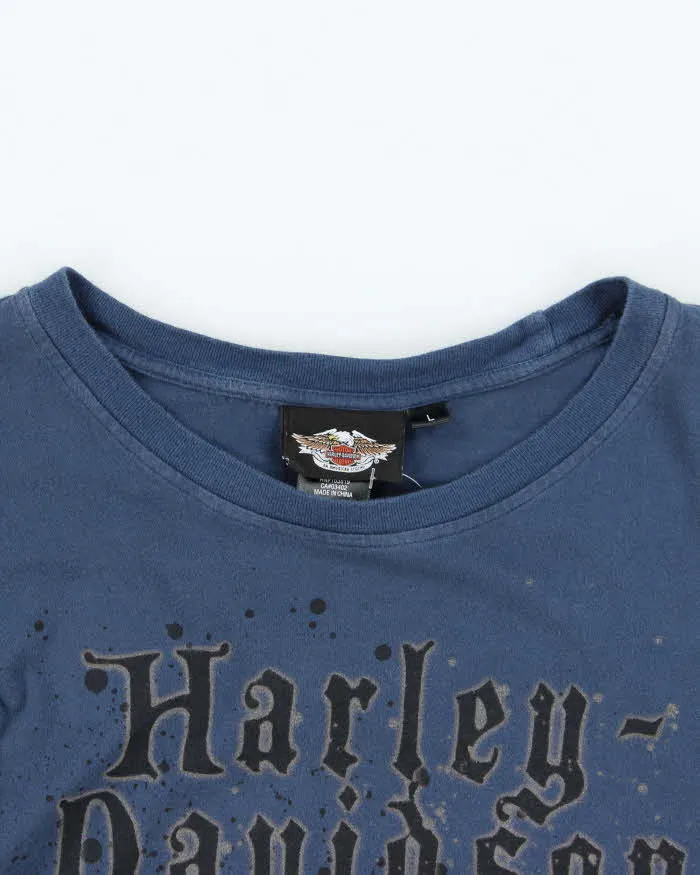Vintage 00s Harley Davidson Long Sleeve T-shirt - L sold by Rokit product image thumbnail 3