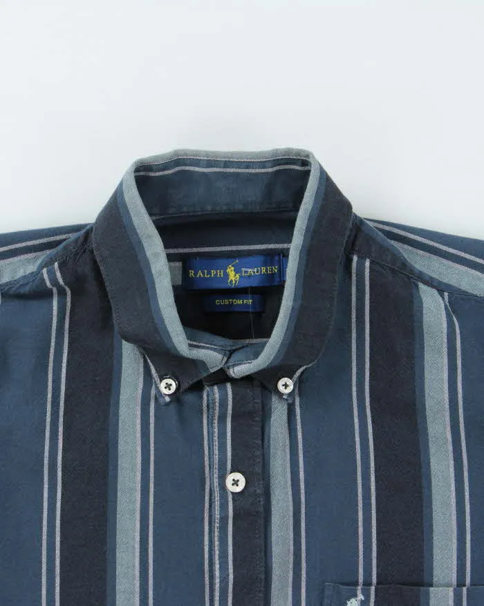 Vintage Ralph Lauren Stripe Long Sleeve Shirt - L sold by Rokit product image thumbnail 3