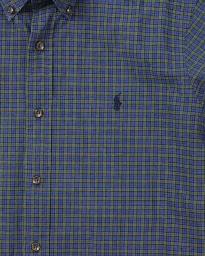 Vintage Ralph Lauren Check Long Sleeve Shirt - L sold by Rokit product image thumbnail 4