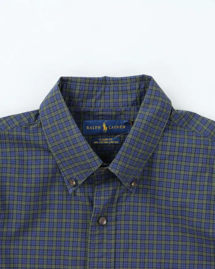Vintage Ralph Lauren Check Long Sleeve Shirt - L sold by Rokit product image thumbnail 3