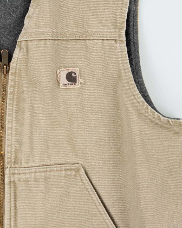 Vintage Carhart Fleece Lined Workwear Gilet - XL sold by Rokit product image thumbnail 4