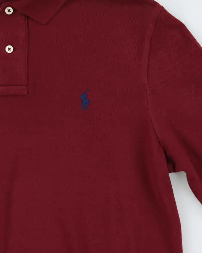 Vintage Ralph Lauren Long Sleeve Polo Shirt - M sold by Rokit product image thumbnail 4