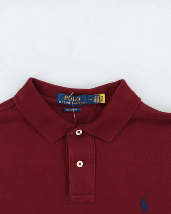 Vintage Ralph Lauren Long Sleeve Polo Shirt - M sold by Rokit product image thumbnail 3