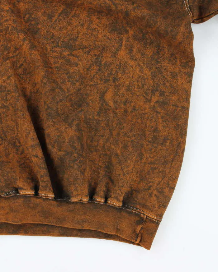 Vintage 1990s Hanes Graphic Acid Wash Crewneck Sweatshirt - XL sold by Rokit product image thumbnail 5