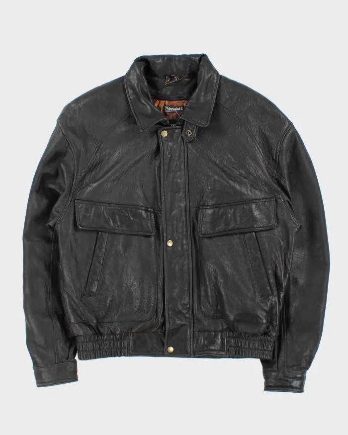 Vintage Danier Leather Biker Jacket - S sold by Rokit