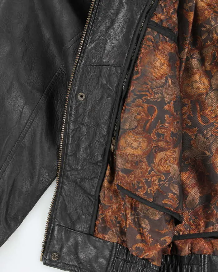 Vintage Danier Leather Biker Jacket - S sold by Rokit product image thumbnail 5